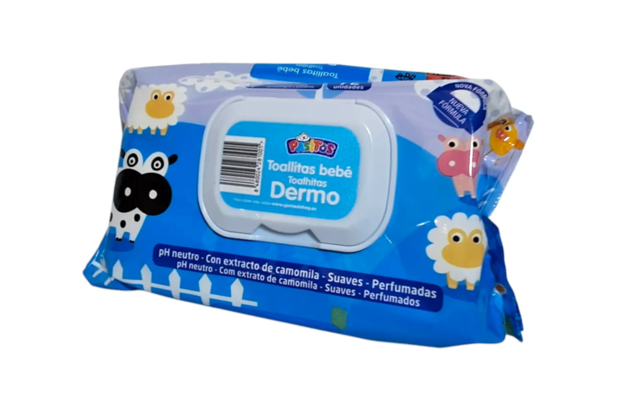 TOALLITAS HÚMEDAS PASITOS 72 UDS