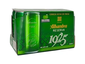 CERVEZA ALHAMBRA 1925 BOTE 33 CL PACK 8 UDS