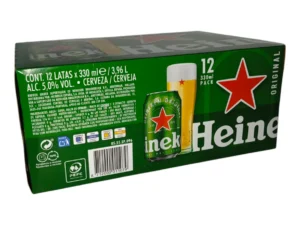 CERVEZA HEINEKEN BOTE PACK 12 UDS