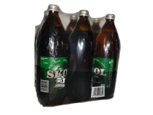 CERVEZA SKOL BOTELLA 1 L CAJA 6 UDS