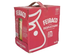 CAJA LECHE FEIRACO DESNATADA 6 UDS