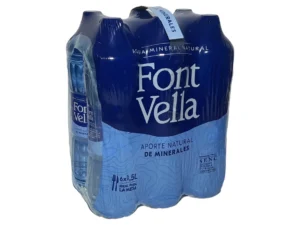 AGUA FONTVELLA 1,5 LITROS PACK 6