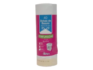 BOLSA BASURA PERFUMADA 10 LITROS 40 UNIDADES