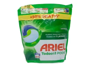 BOLSA CAPSULAS LAVADORAS ARIEL 23+12 UNIDADES