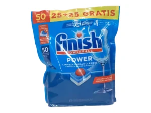 BOLSA CAPSULAS LAVAVAJILLAS FINISH 25+25 UNIDADES