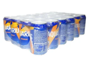 BOTE 33 CL AQUARIUS NARANJA CAJA 24 UNIDADES