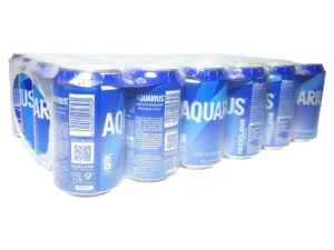 BOTE 33 CL AQUARIUS NATURAL CAJA 24 UNIDADES