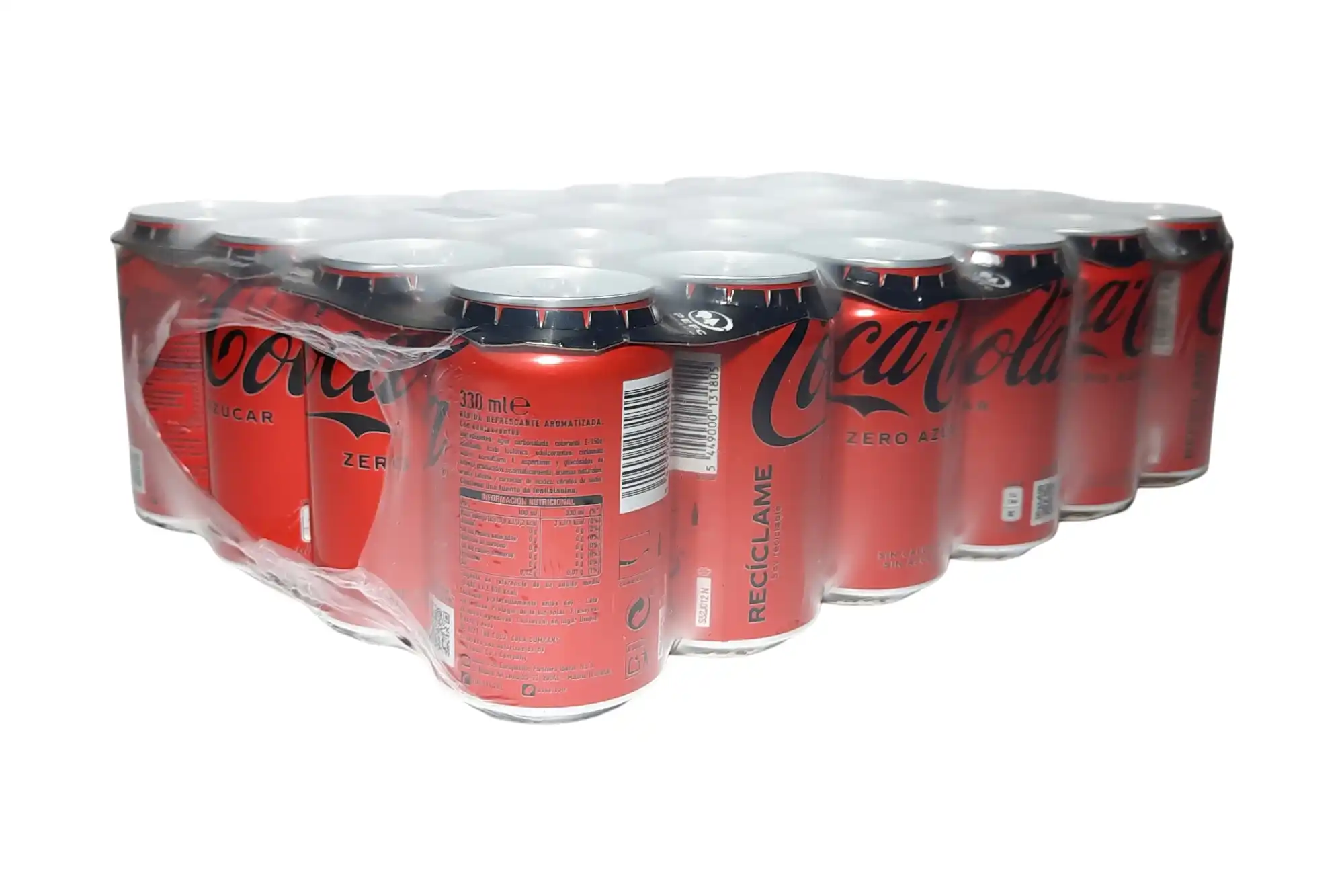 BOTE 33 CL COCA COLA ZERO CAJA 24 UNIDADES