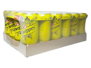 BOTE 33 CL TÓNICA SCHWEPPES CAJA 24 UNIDADES