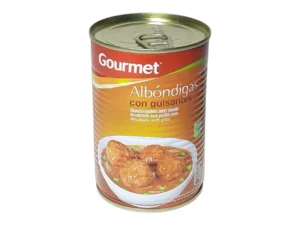 BOTE ALBONDIGAS CON GUISANTES GOURMET 1-2