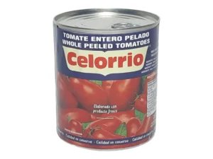 BOTE TOMATE CELORRIO ENTERO PELADO 800 GR