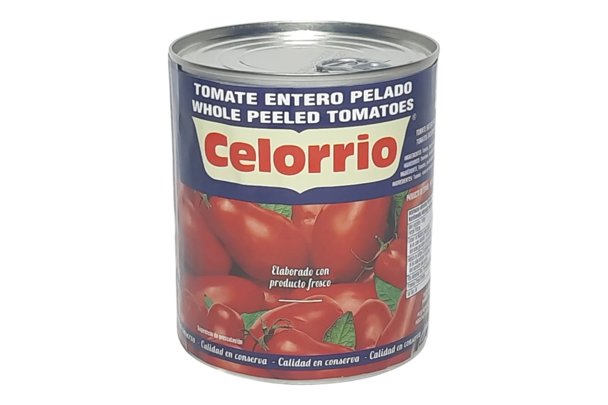 BOTE TOMATE CELORRIO ENTERO PELADO 800 GR