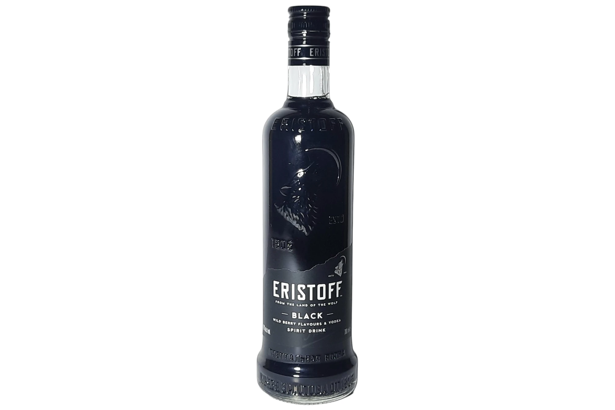 BOTELLA ERISTOFF BLACK 0,70 L