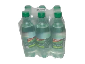 CAJA 0,5 LITROS AGUA CON GAS GOURMET 6 UNIDADES