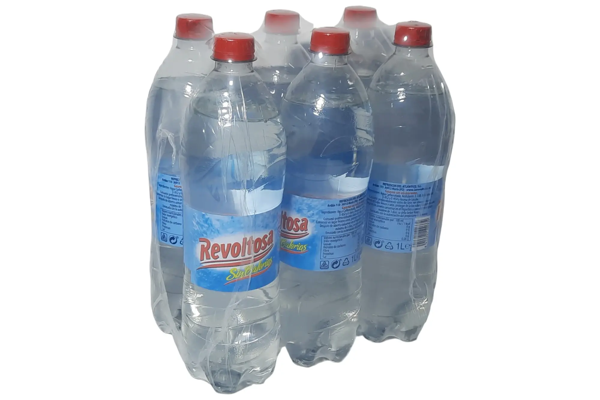 CAJA 1 LITRO GASEOSA REVOLTOSA CAJA 6 UNIDADES