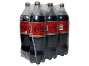 CAJA 2 LITROS COCA COLA ZERO ZERO 6 UNIDADES