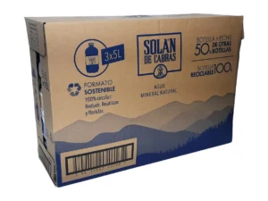 CAJA AGUA SOLAN DE CABRAS 3 UNIDADES 5 L