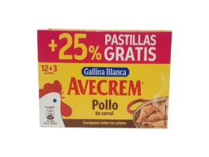 CAJA AVECREM POLLO 12+3 PASTILLAS