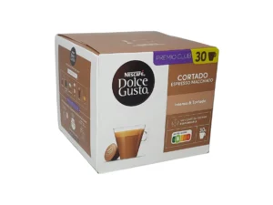 CAJA CAPSULAS DOLCE GUSTO CORTADO 30 UNIDADES