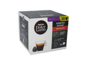 CAJA CAPSULAS DOLCE GUSTO ESPRESSO INTENSO DESCAFEINADO 30 UNIDADES