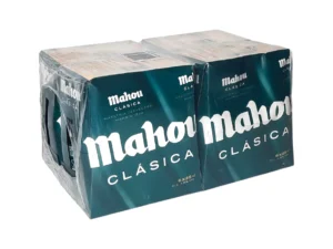 CAJA CERVERZA MAHOU CLASICA BOTELLA 25 CL 24 UNIDADES