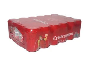 CAJA CERVEZA CRUZCAMPO BOTE 33 CL 24 UNIDADES