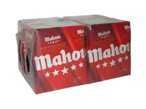 CAJA CERVEZA MAHOU 5 ESTRELLAS BOTELLA 25 CL 24 UNIDADES