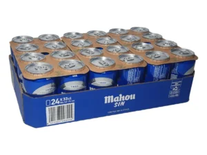 CAJA CERVEZA MAHOU SIN ALCOHOL BOTE 33CL 24 UNIDADES