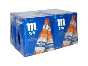 CERVEZA MAHOU SIN ALCOHOL BOTELLA 25 CL PACK 6
