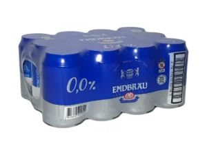 CERVEZA EMBRAU 0,0 ALCOHOL BOTE 33 CL PACK 12