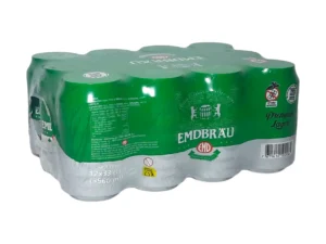 CERVEZA EMBRAU CON ALCOHOL BOTE 33CL PACK 12
