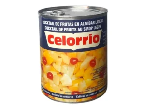 COCTEL DE FRUTAS CELORRIO SIN AZUCAR BOTE 800 GR