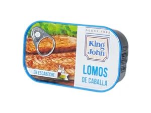 LATA LOMOS CABALLA EN ESCABECHE KING JOHN 125 GR