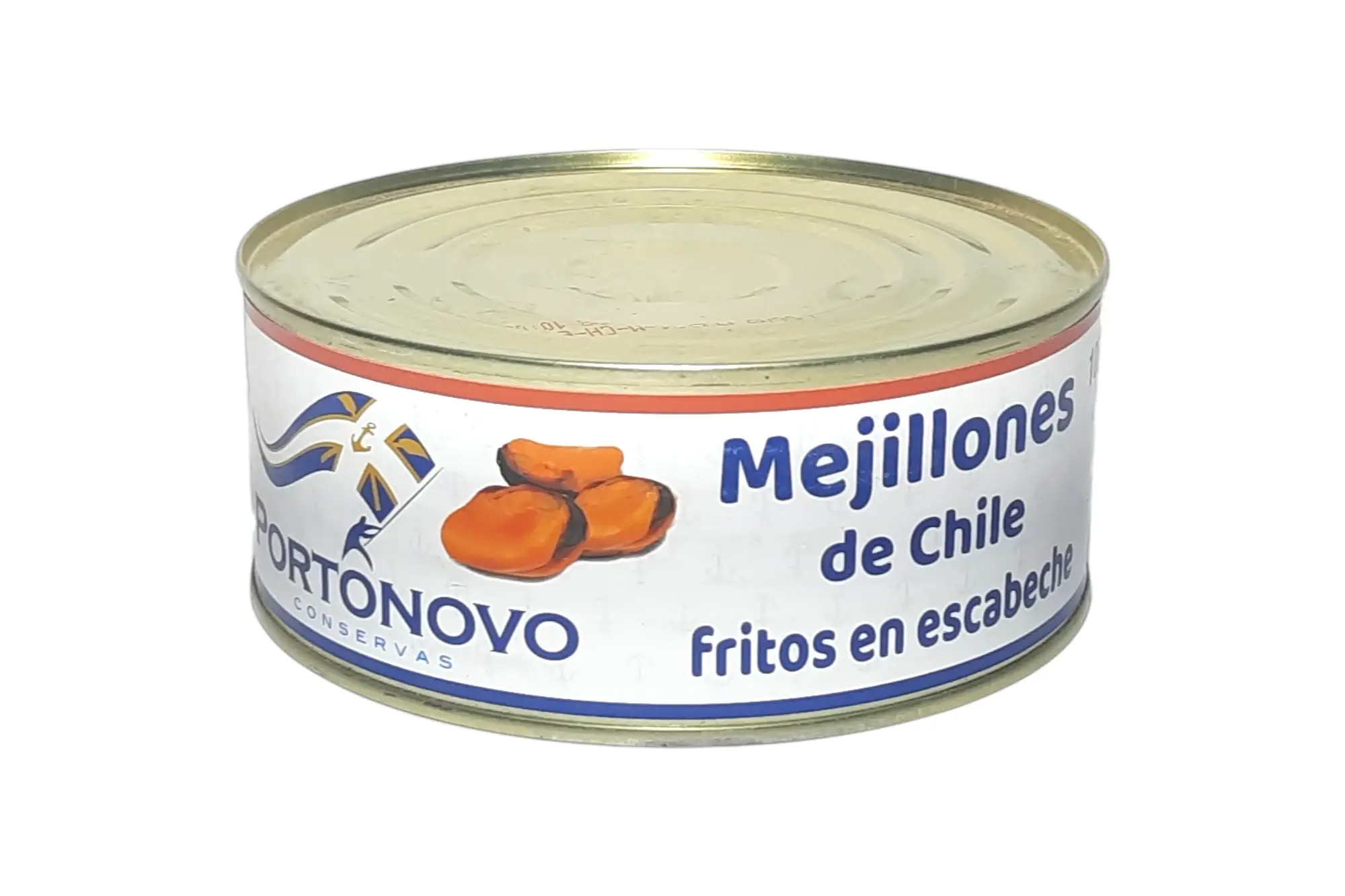 LATA MEJILLON PORTONOVO EN ESCABECHE 80/100 UNIDADES