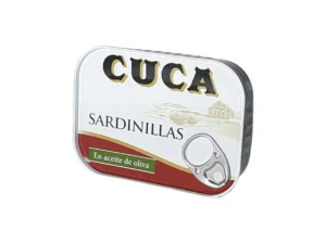 LATA SARDINILLAS CUCA EN ACEITE DE OLIVA 115 GR