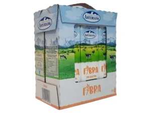 LECHE ASTURIANA NATURFIBRA 1L PACK 6