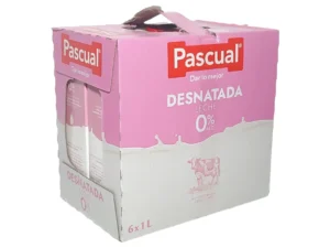 LECHE PASCUAL DESNATADA 1L PACK 6