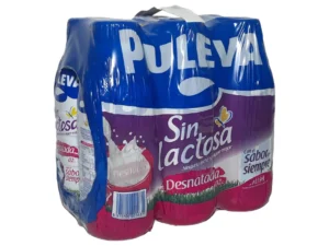 LECHE PULEVA SIN LACTOSA DESNATADA 1L PACK 6