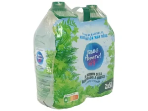 PACK 2 GARRAFAS AGUA AQUAREL 5 LITROS