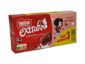 PACK 3 CHOCOLATE NESTLE EXTRAFINO