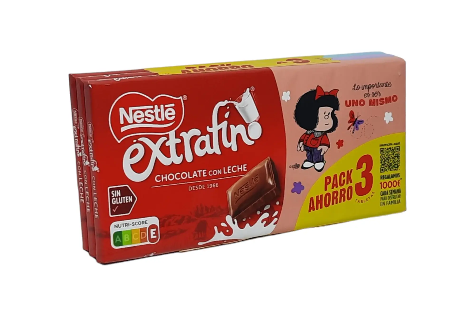 PACK 3 CHOCOLATE NESTLE EXTRAFINO