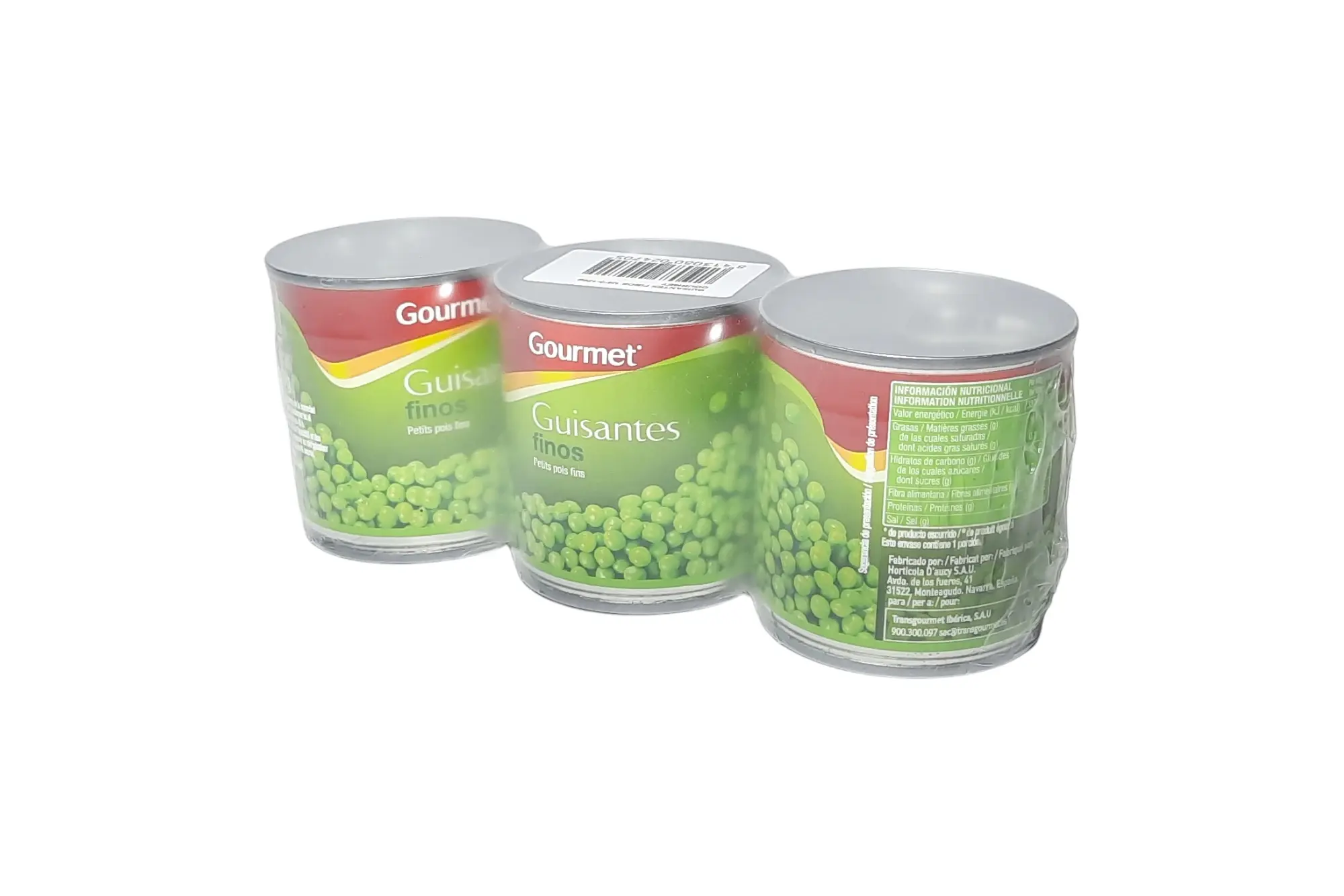 PACK 3 GUISANTES GOURMET 140 GR