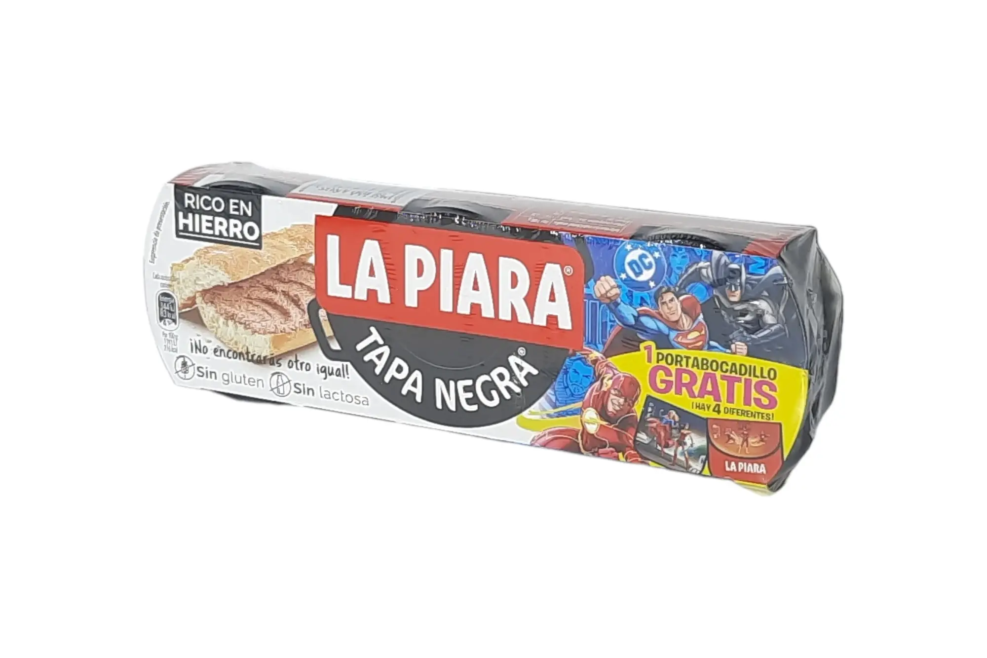 PACK 3 PATE LA PIARA TAPA NEGRA