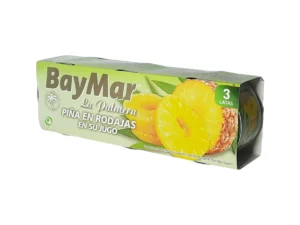 PACK 3 PIÑA EN ALMIBAR BAYMAR 220 GR