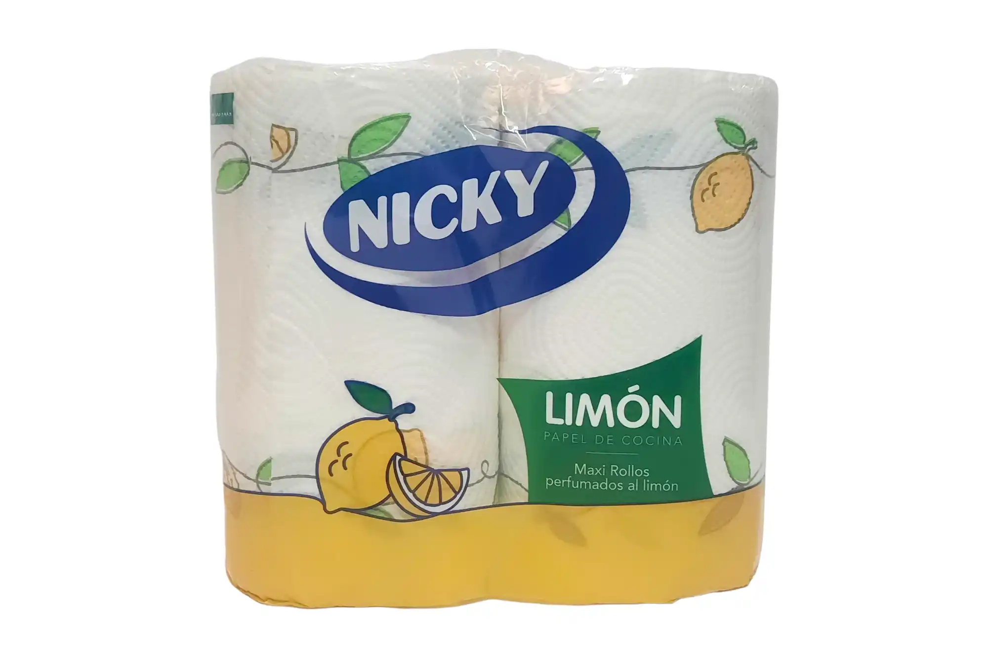 PAPEL COCINA NICKY LIMON 2 ROLLOS