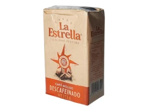 PAQUETE CAFÉ LA ESTRELLA MEZCLA DESCAFEINADO 250 G