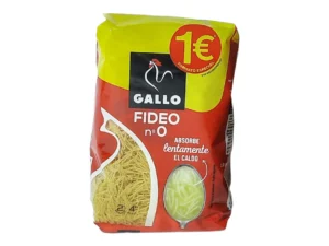 PASTAS GALLO FIDEO 0 400 GR