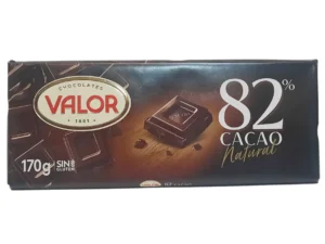 TABLETA CHOCOLATE VALOR 82_ 170 GR