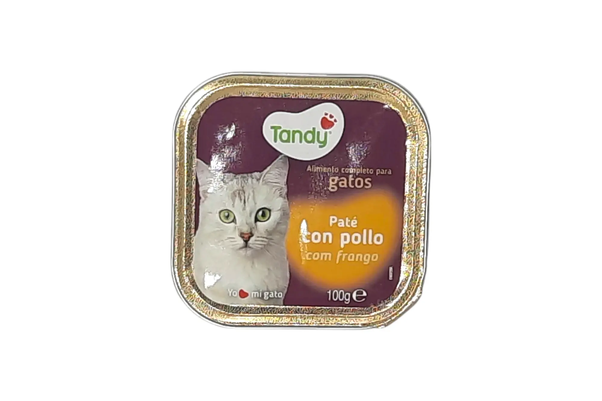 TARRINA PATE POLLO PARA GATOS 100 GR