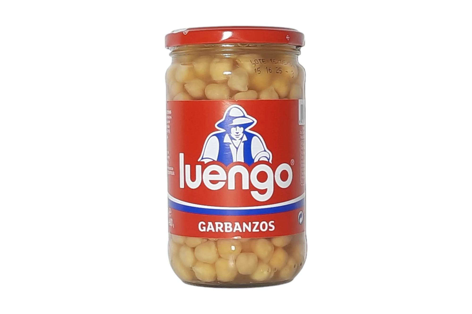 TARRO GARBANZOS COCIDOS LUENGO 400 GR